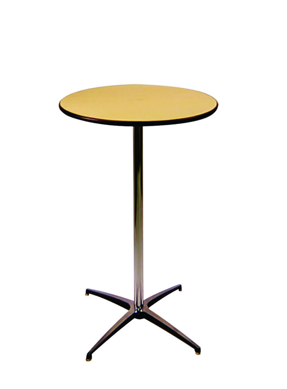 Round 24" Height Adjustable Bistro