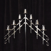 7 Light Silver Candelabra