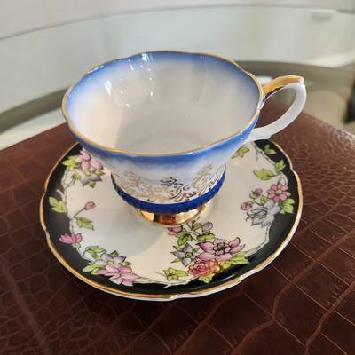 Tea Cup and Saucer (Vintage)