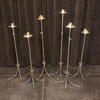 Gold Adjustable Single Candle Holder