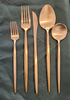 Contemporary Gold Flatware