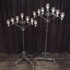 Adjustable Silver Candle Holder