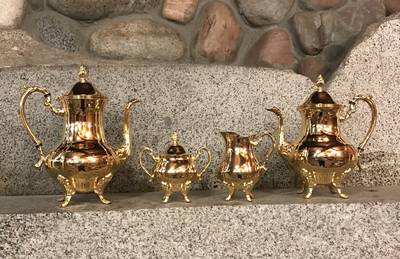 Gold Tea & Coffee Service