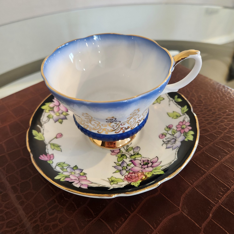 Tea Cup and Saucer (Vintage)